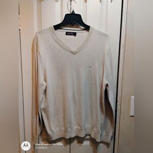 Nautica Men's Cream Sweater